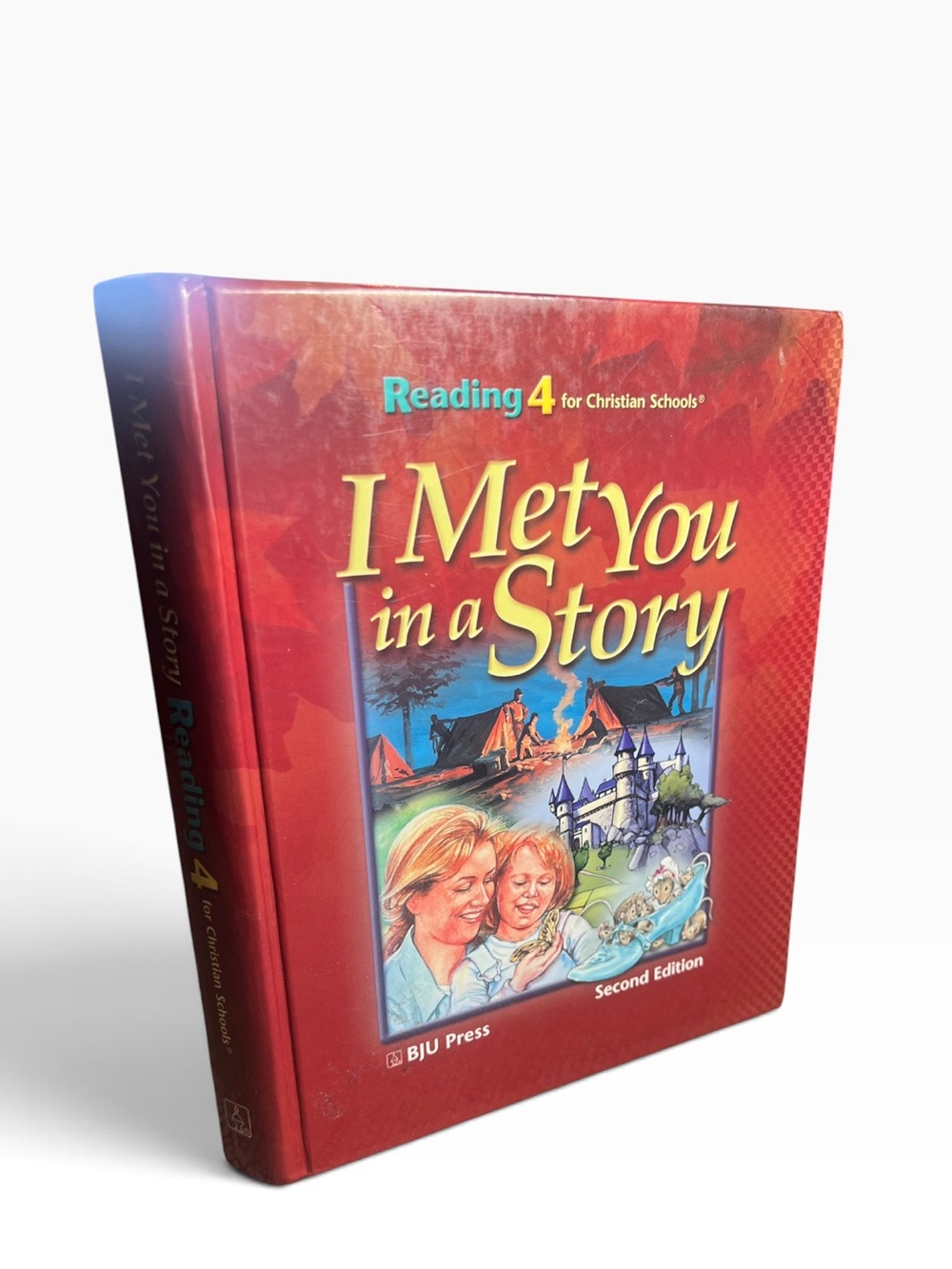 Reading 4: I Met You in a Story - Red Hardcover by Dorothy Buckley
